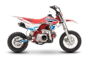 Trailmaster JHL PRO SK110E Dirt Bike - Red