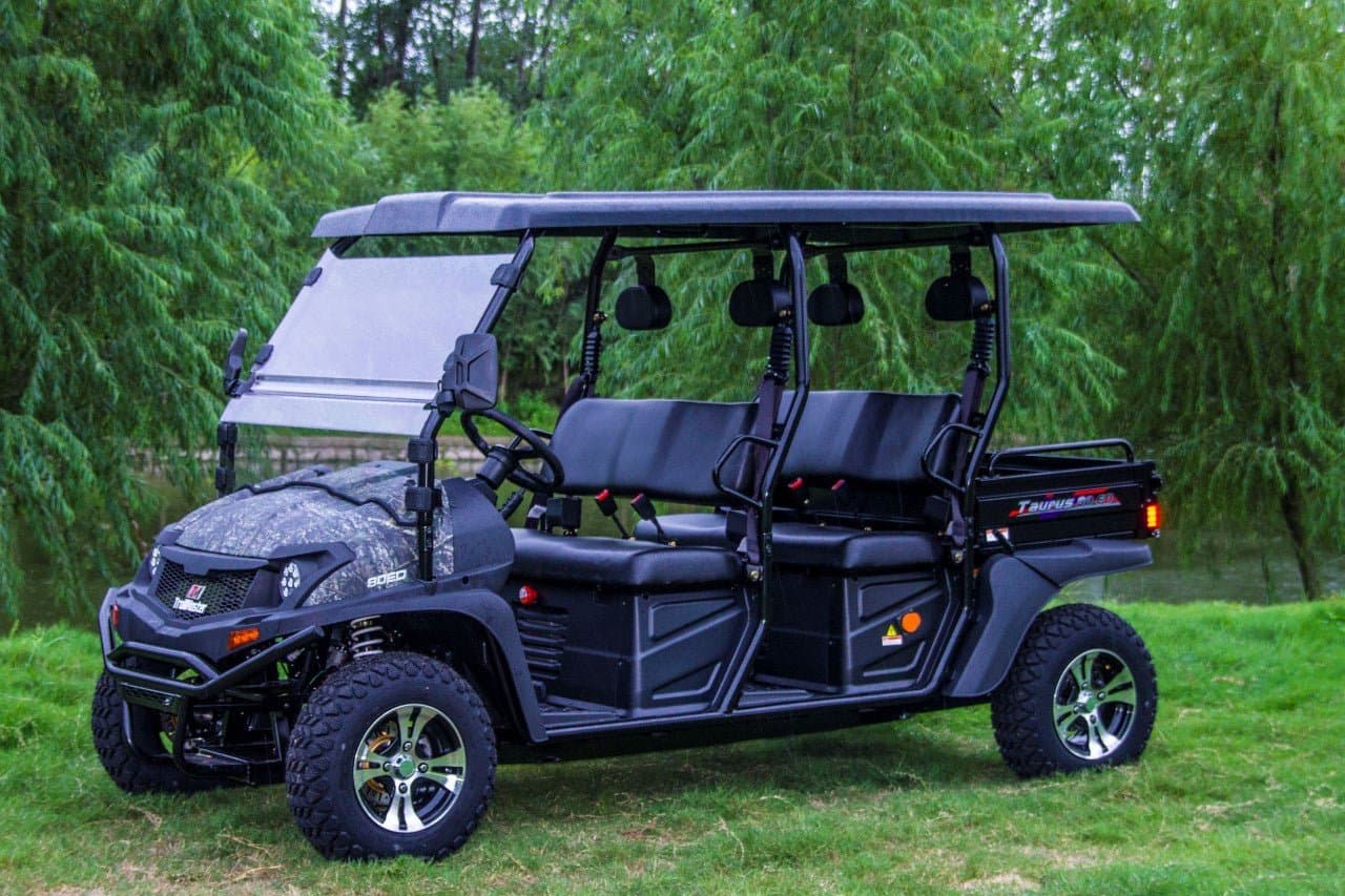 Trailmaster 80ED-U, 4 seat 72 Volt with 200lb