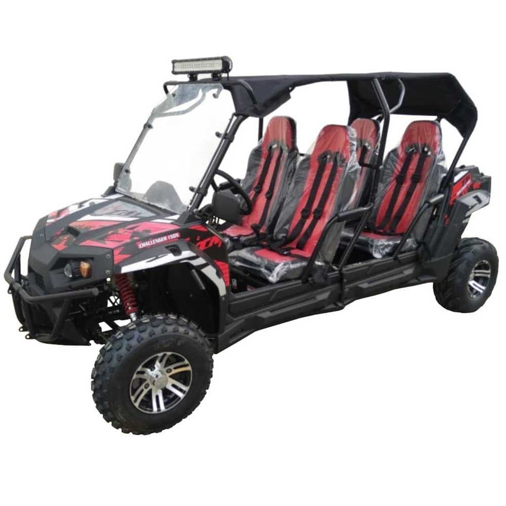 TrailMaster Challenger 4-200X 4 Seats UTV side-by-side - Black