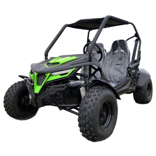 Trailmaster Cheetah 200E Off Road UTV / Go Kart / Fuel Injected - Green