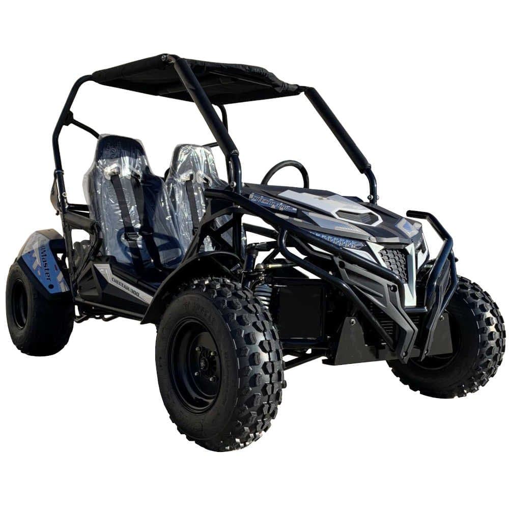 Trailmaster Cheetah 300E Off Road UTV/Go kart 18 HP Fuel Injected - White