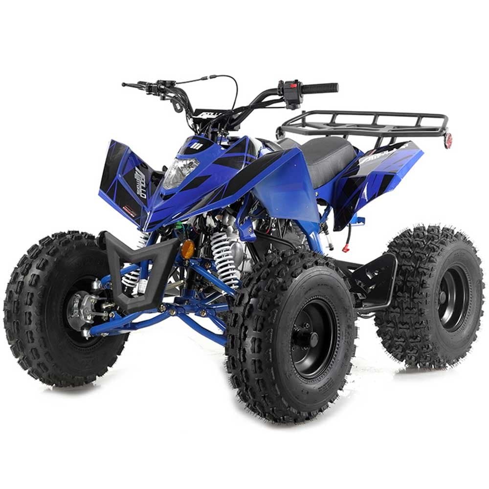 Apollo Sniper 125cc Youth Race Style ATV - Blue