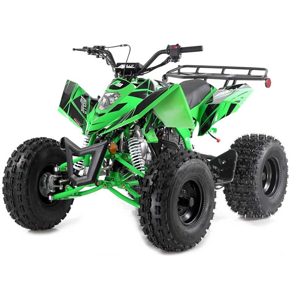 Apollo Sniper 125cc Youth Race Style ATV - Green