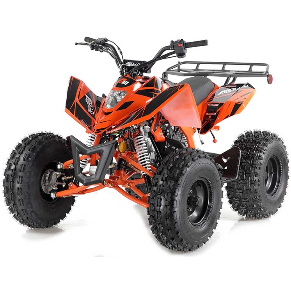 Apollo Sniper 125cc Youth Race Style ATV - Orange