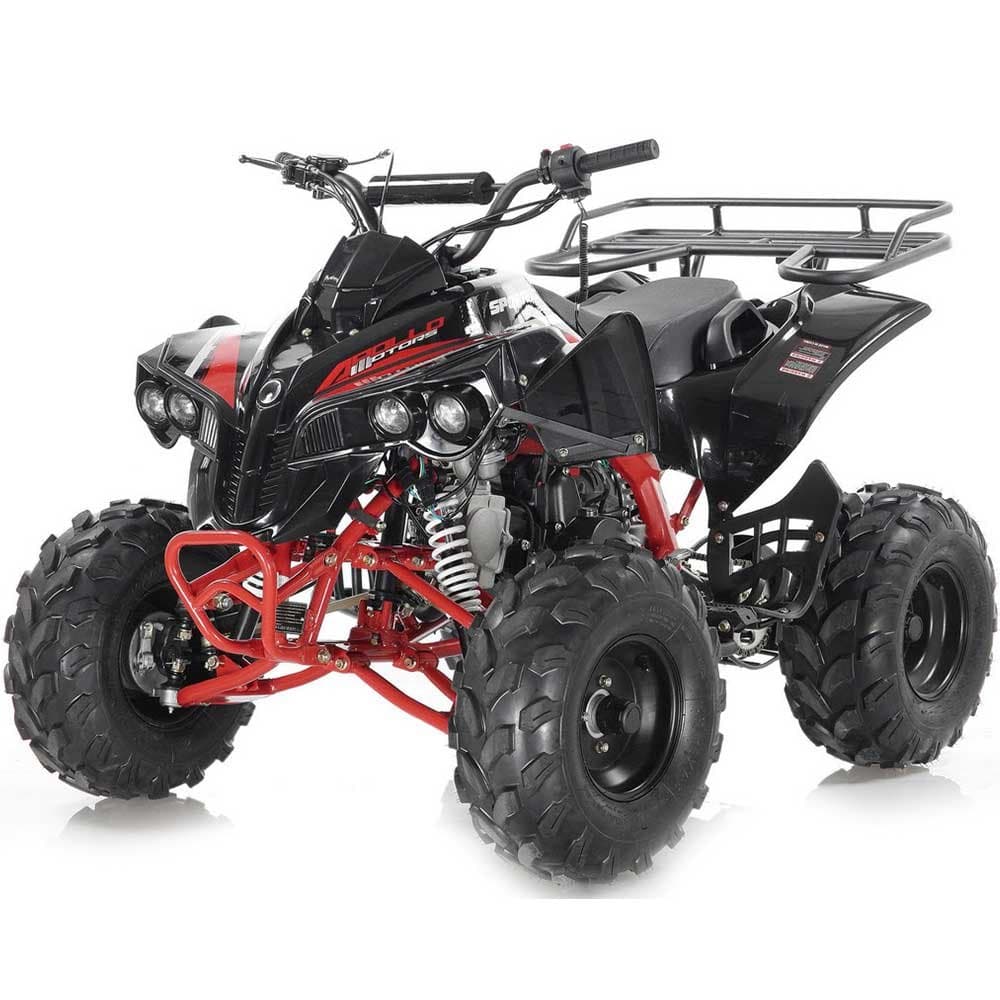 Apollo Sport Trax 125cc Youth Race Style Quad. Automatic trans with reverse - Black