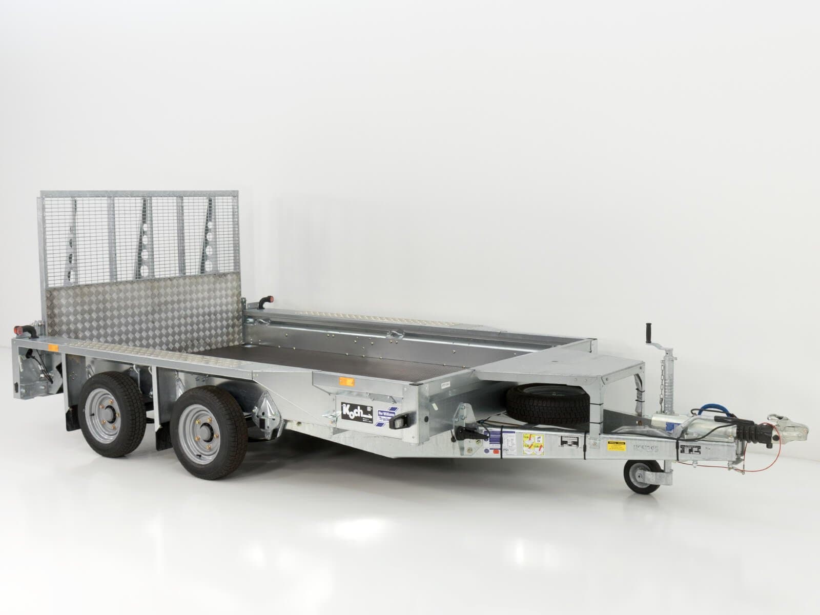 Ifor Williams Baumaschinenanhänger GX105 HD 157×303 3,5t | Auffahrrampe-Neu