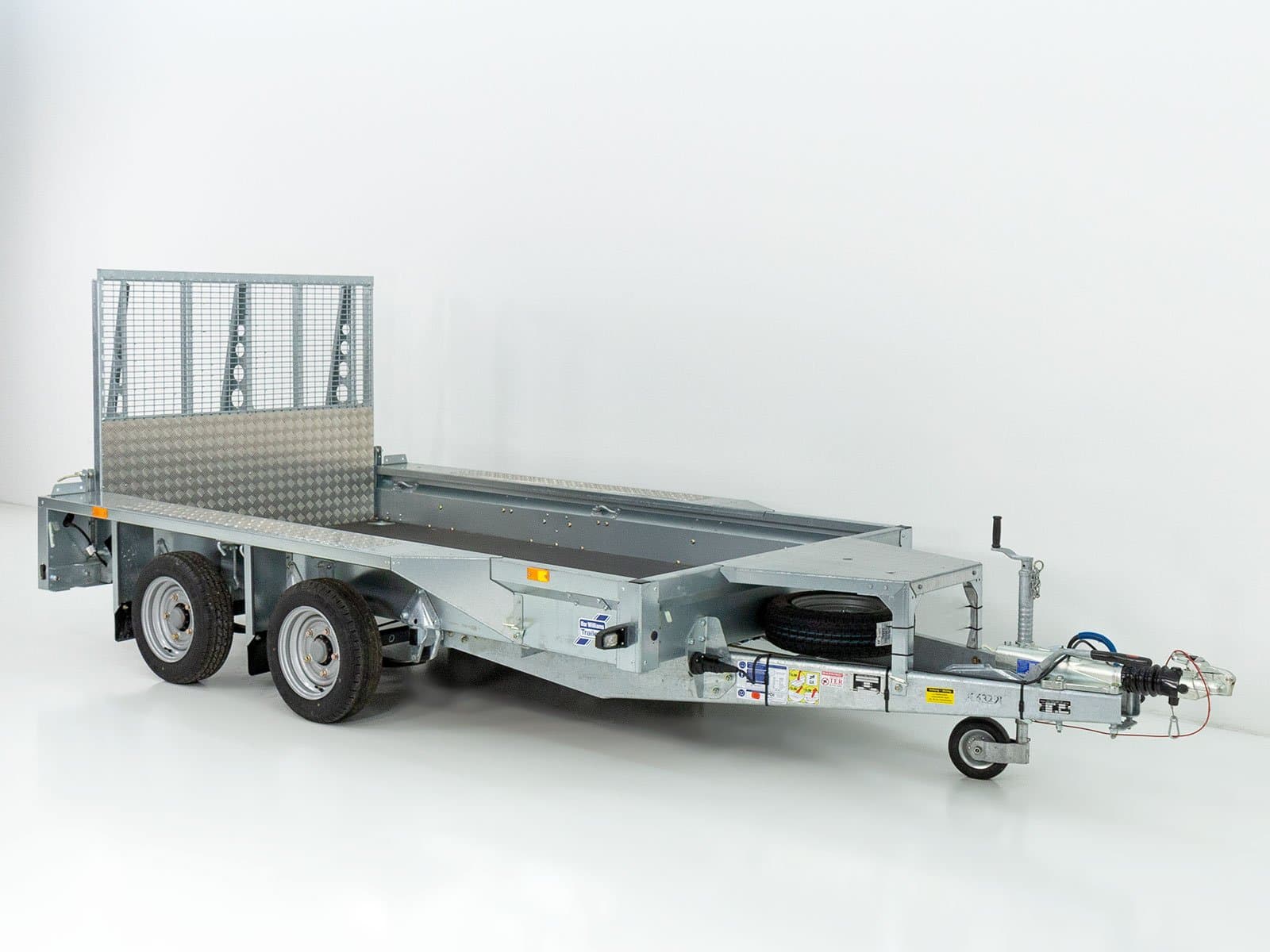 Ifor Williams Baumaschinenanhänger GX105 157×303 2,7t | Auffahrrampe-Neu