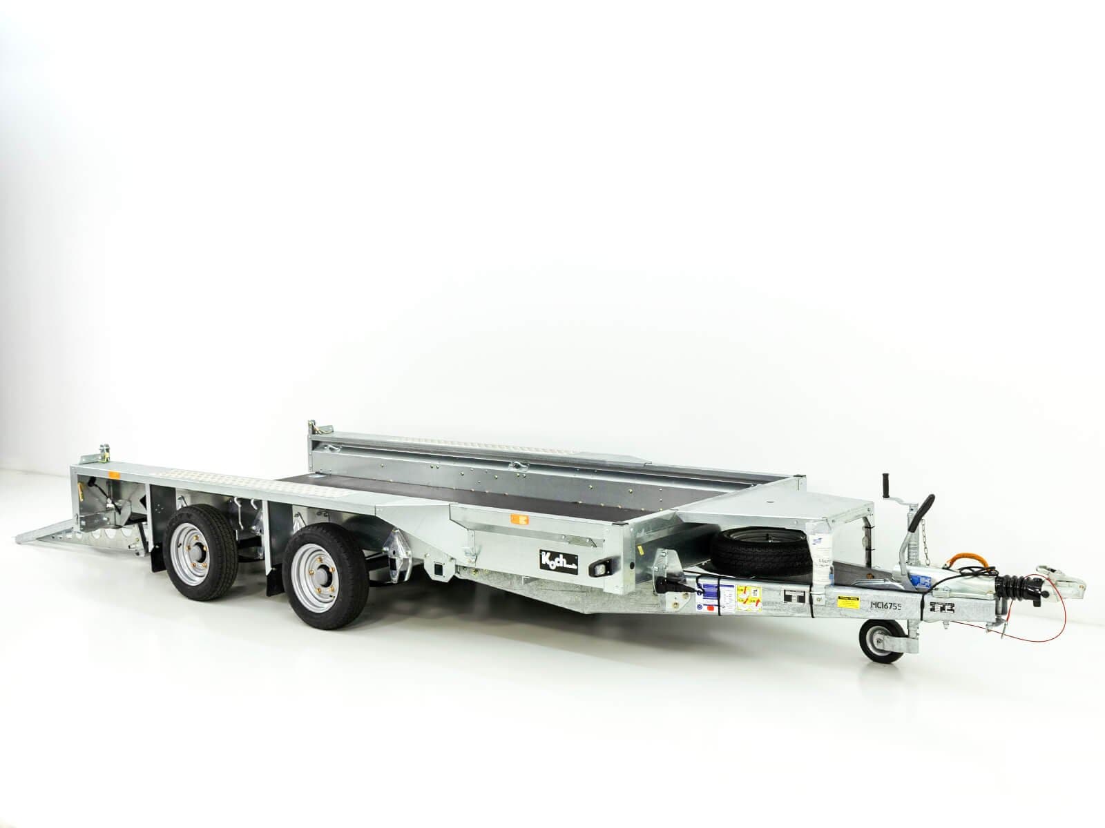 Ifor Williams Baumaschinenanhänger GX125 157×366 3,5t | Rampe 1,2m-Neu