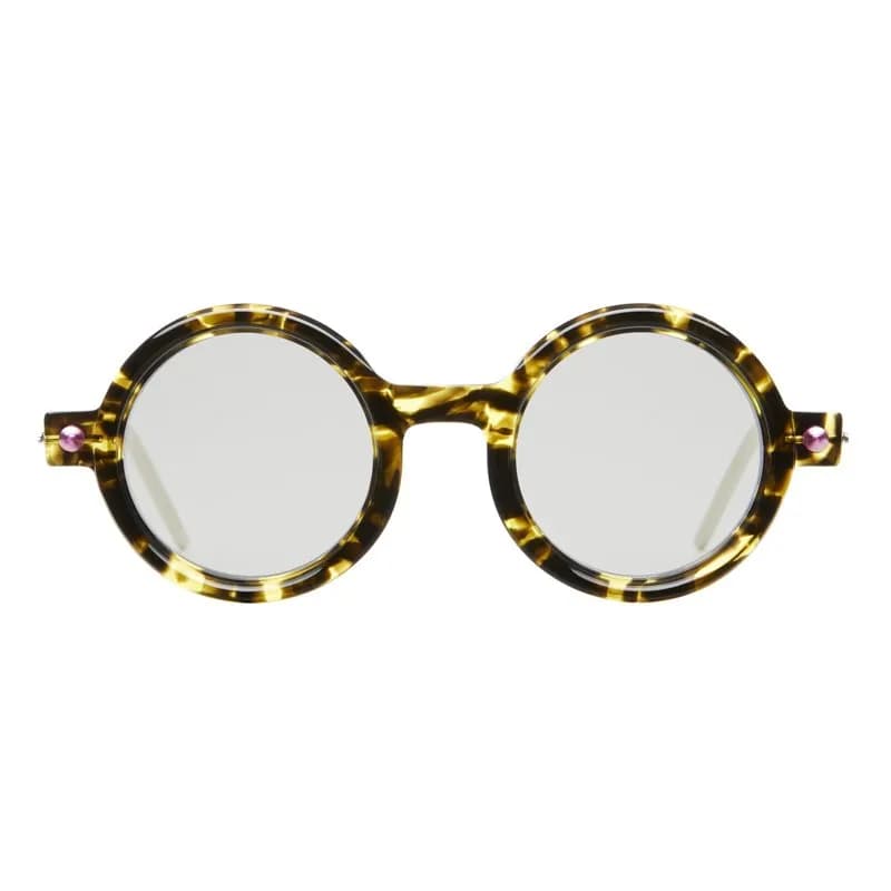 Lunette de Soleil Kuboraum P1 Yellow Havana