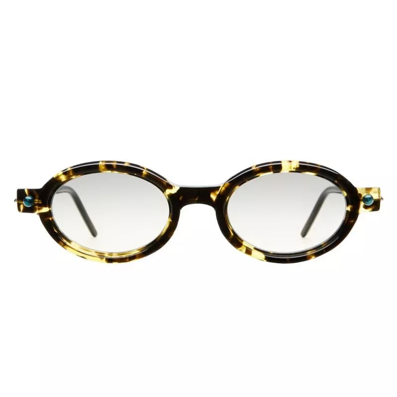 Lunette de Soleil Kuboraum P6 Yellow Havana
