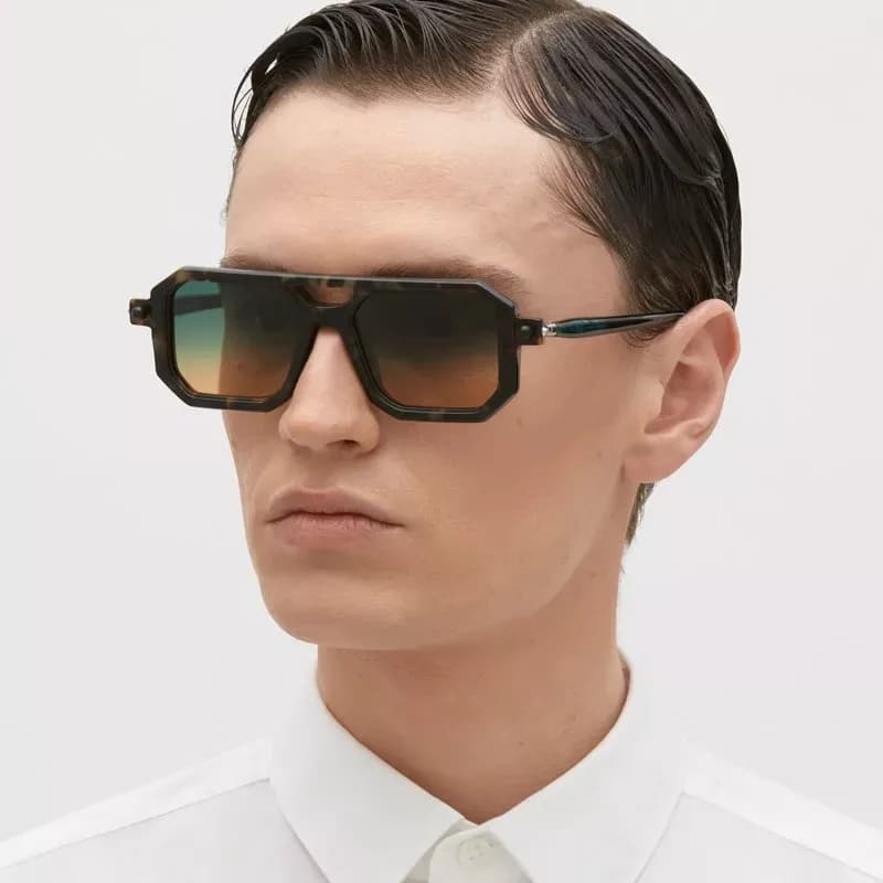Lunette de Soleil Kuboraum P8 Dark Tortoise