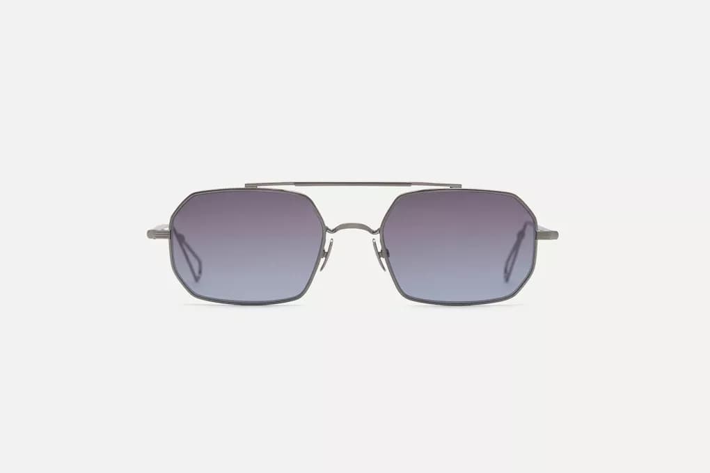 Lunette de Soleil Ahlem Clovis Ruthenium Brushed
