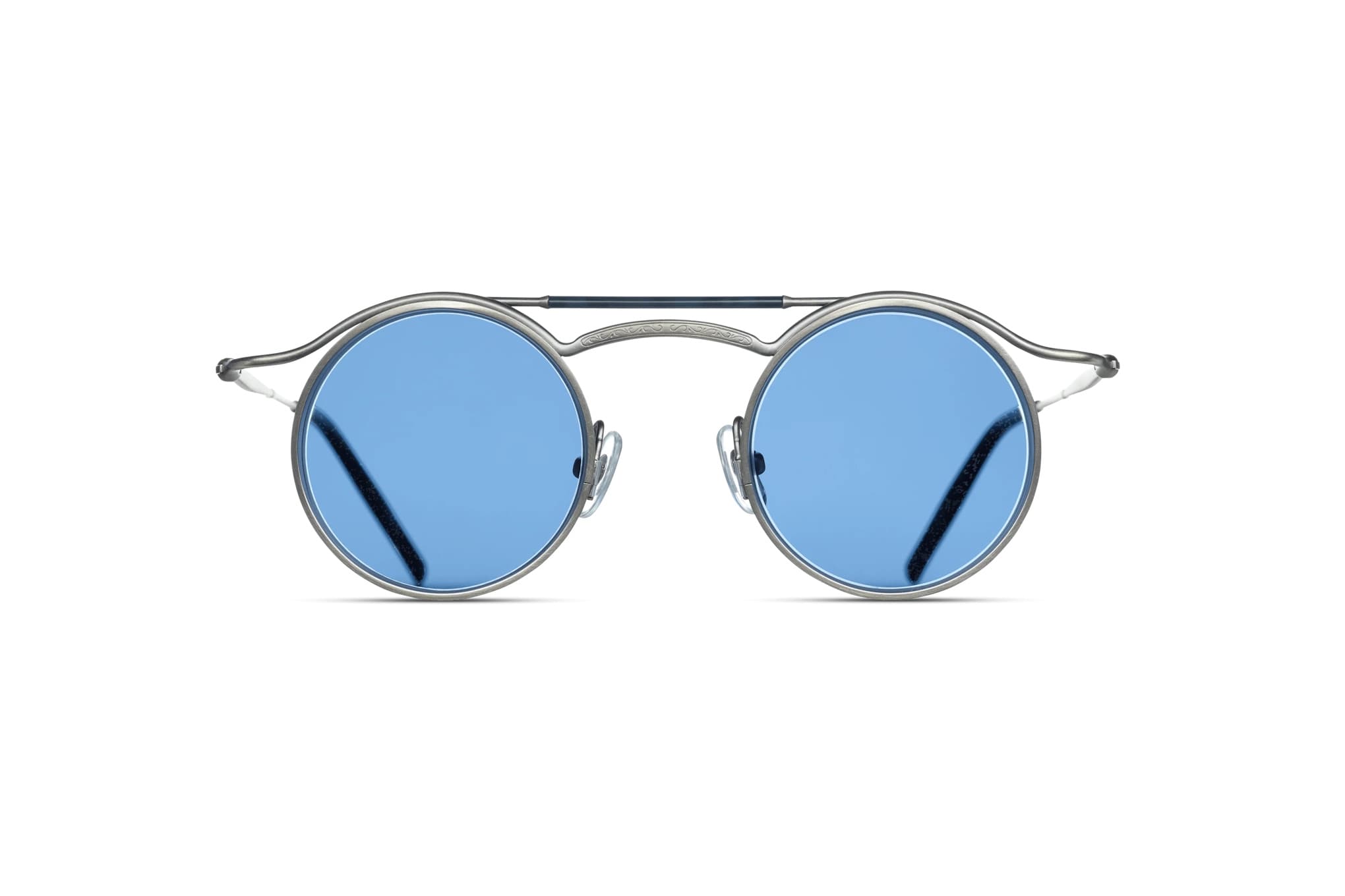 Lunette de Soleil Matsuda 2903H Antique Silver Cobalt Blue