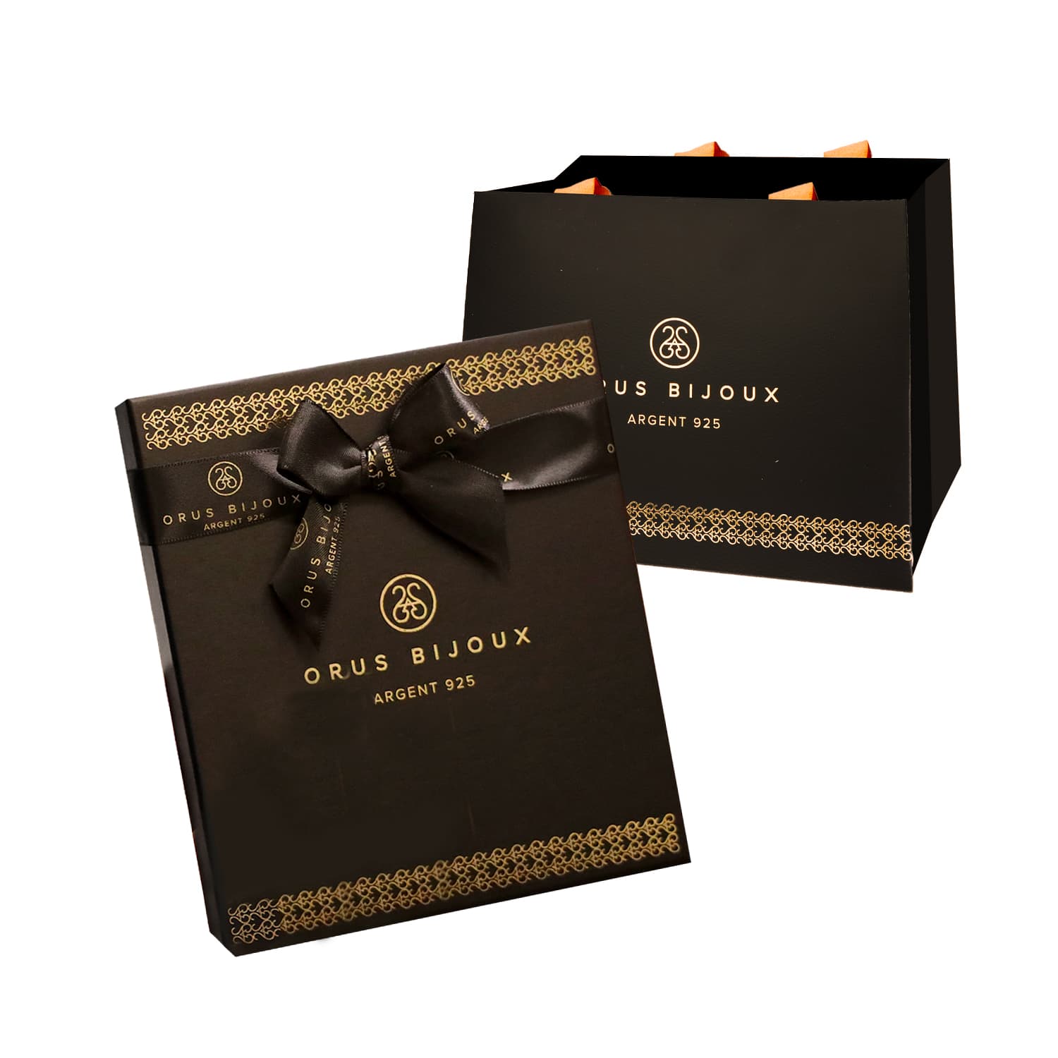 Boîte Cadeau noir et doré