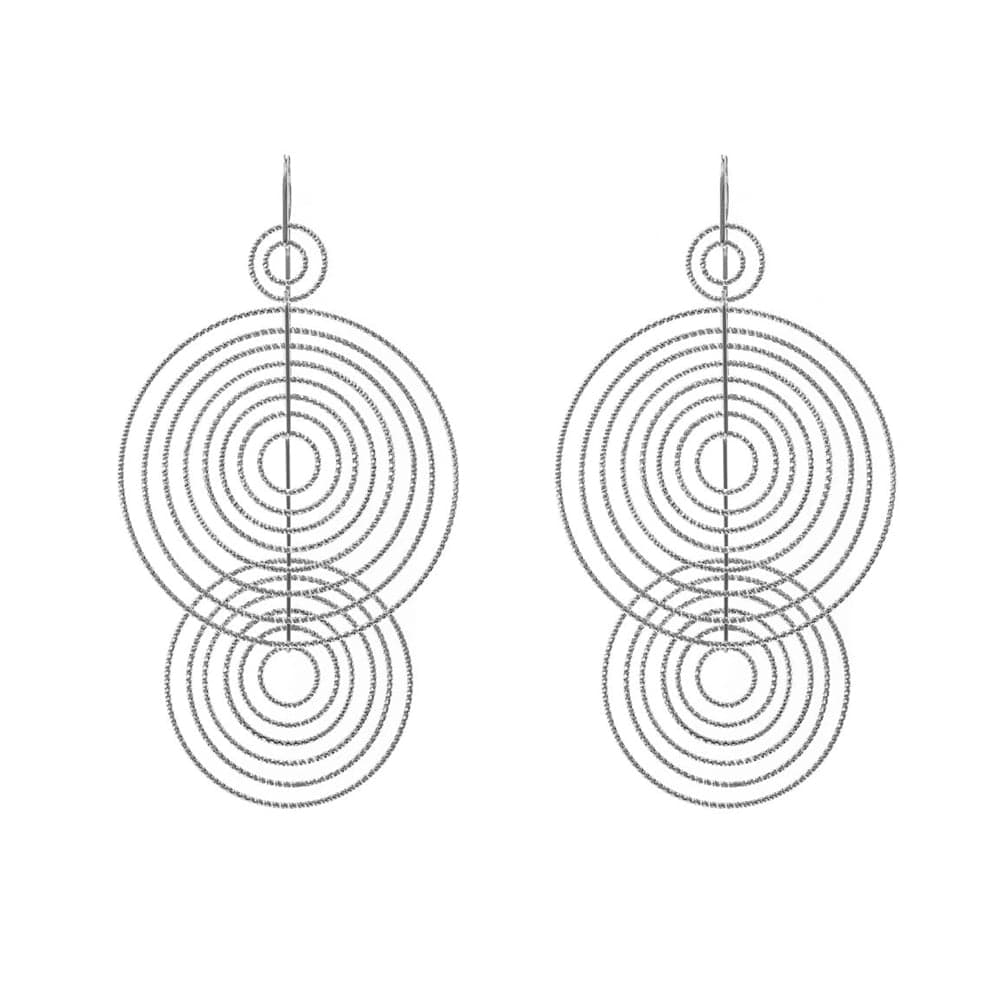 Boucles d'oreilles argent diamanté Arianna bis