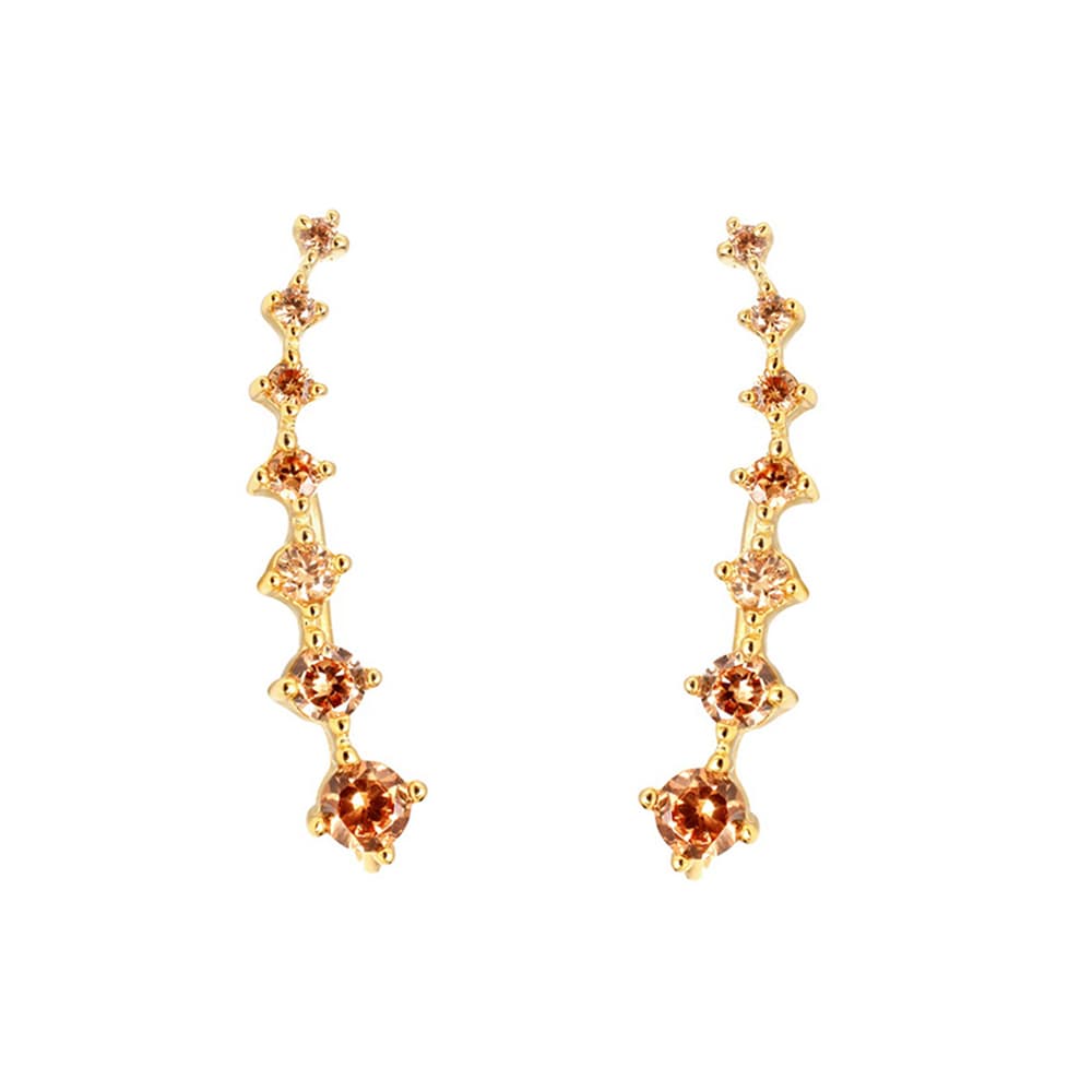 Boucles d'oreilles angels argent doré