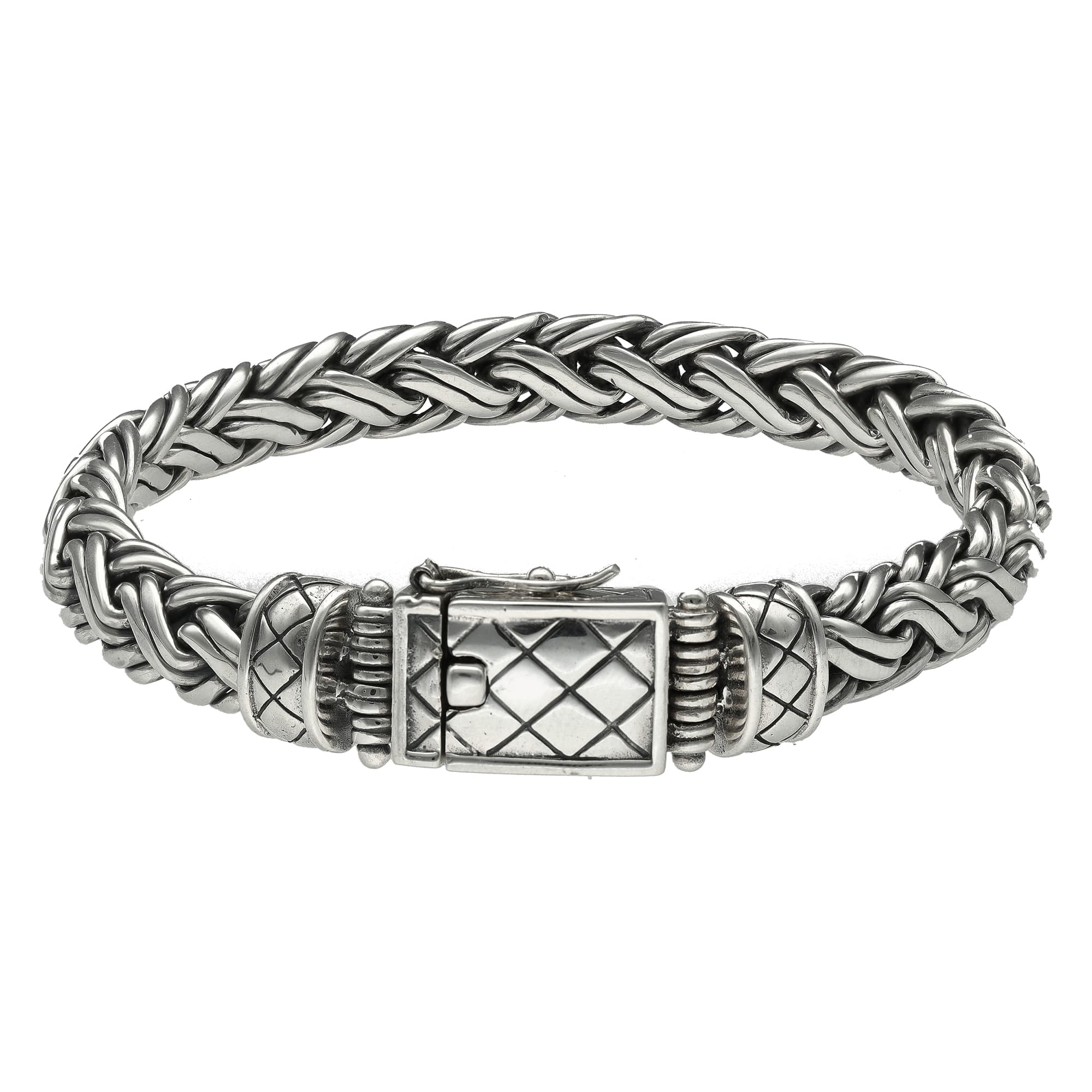 Bracelet homme argent exotique