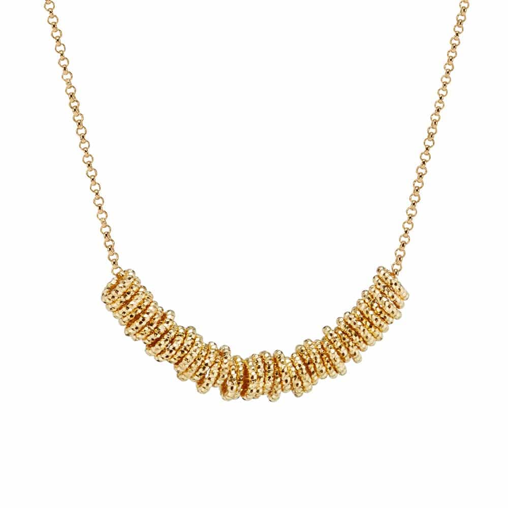 Collier argent doré diamanté Giulia