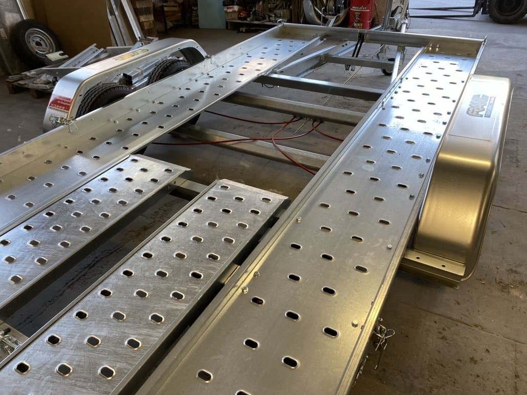 Porte-voiture Franc PV400F270 400 x 190 cm 2700 KG PTAC + accessoires offerts