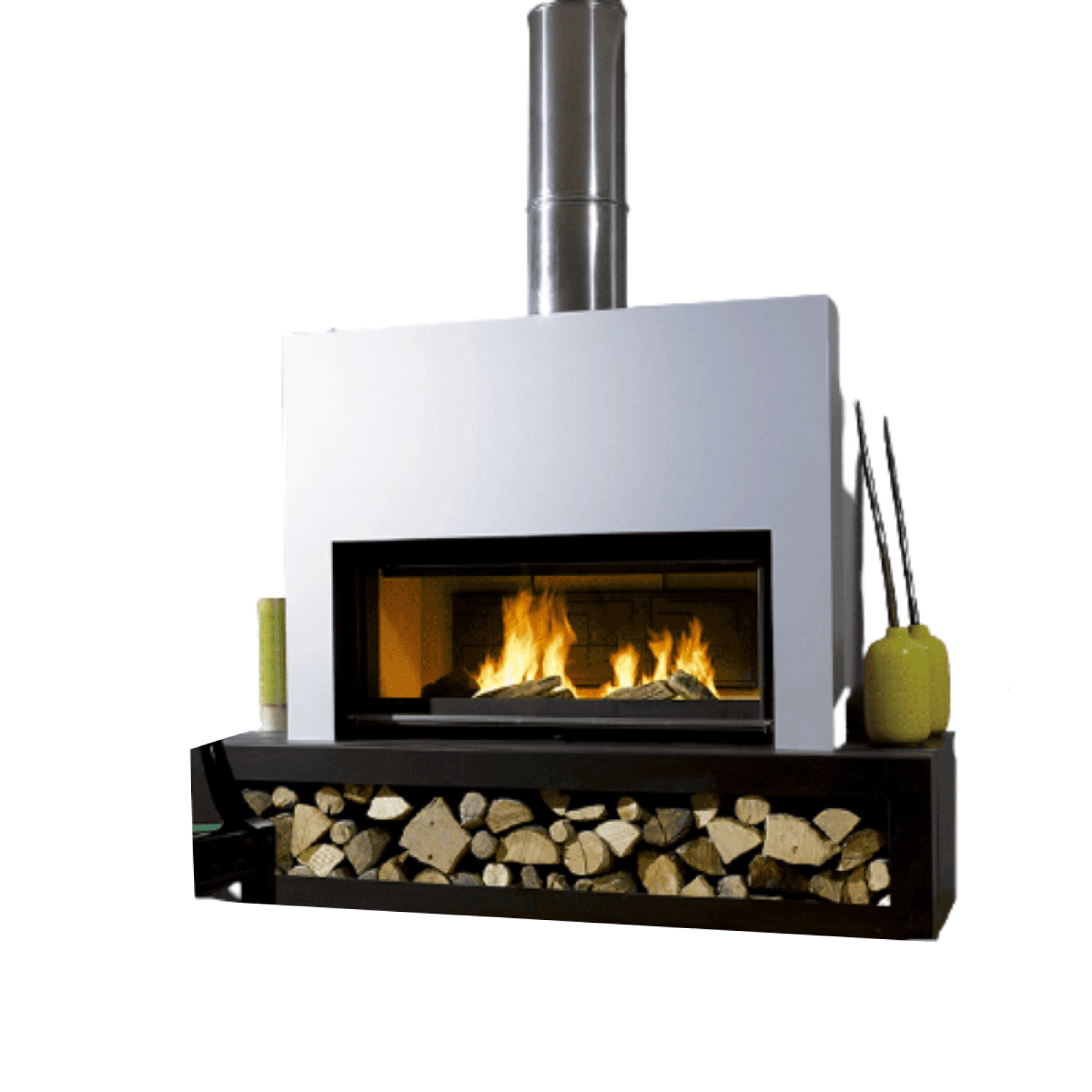Poêle-Cheminée Meleze 4 17kW