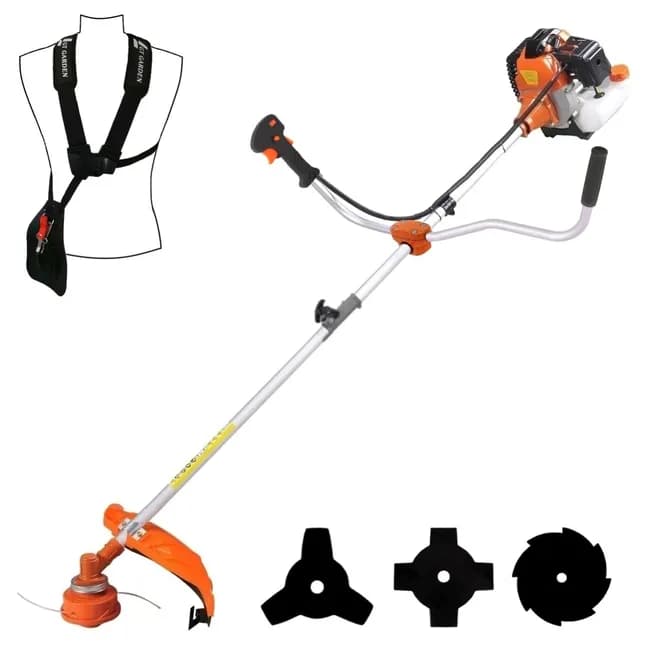 EN PROMOTION Débroussailleuse à dos thermique, 52 cm3, 3 CV