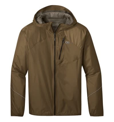 Vestes Softshell - Outdoor Research | Veste De Pluie Helium Pour Homme Coyote L