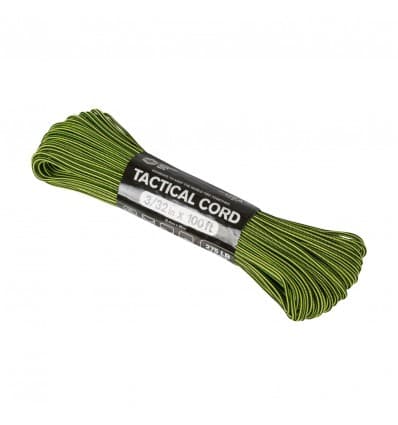 Accessoires - Atwood | 275 Paracord (30m) Neon Yellow & Black Stripes
