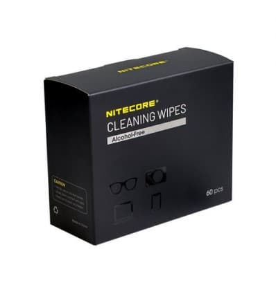 Lampes Frontales - Nitecore | Lingettes Anti-buée (60)