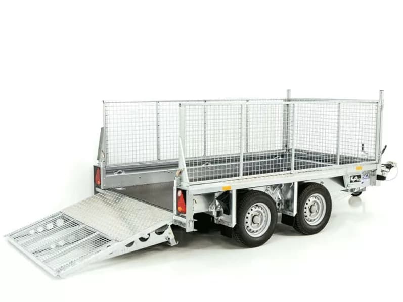 Ifor Williams Baumaschinenanhänger GX105 2,7t|Auffahrrampe| Gitter