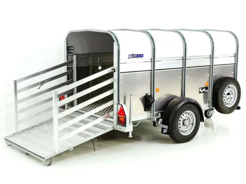 Ifor Williams Schaf-und Kälberanhänger P8G 124x250cm Höhe:115 1,4t