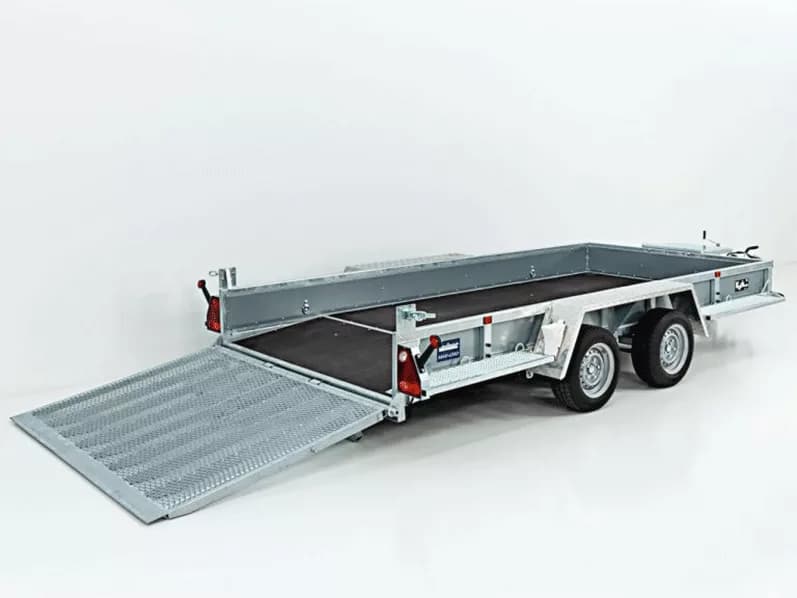 Variant Baumaschinenanhänger Maxi Load 180×400 3,5t|Rampe|Beavertail