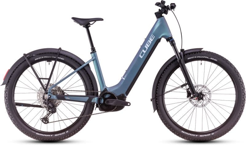 Cube Reaction Hybrid Pro 800 Easy Entry Allroad smaragdgrey - Easy Entry L