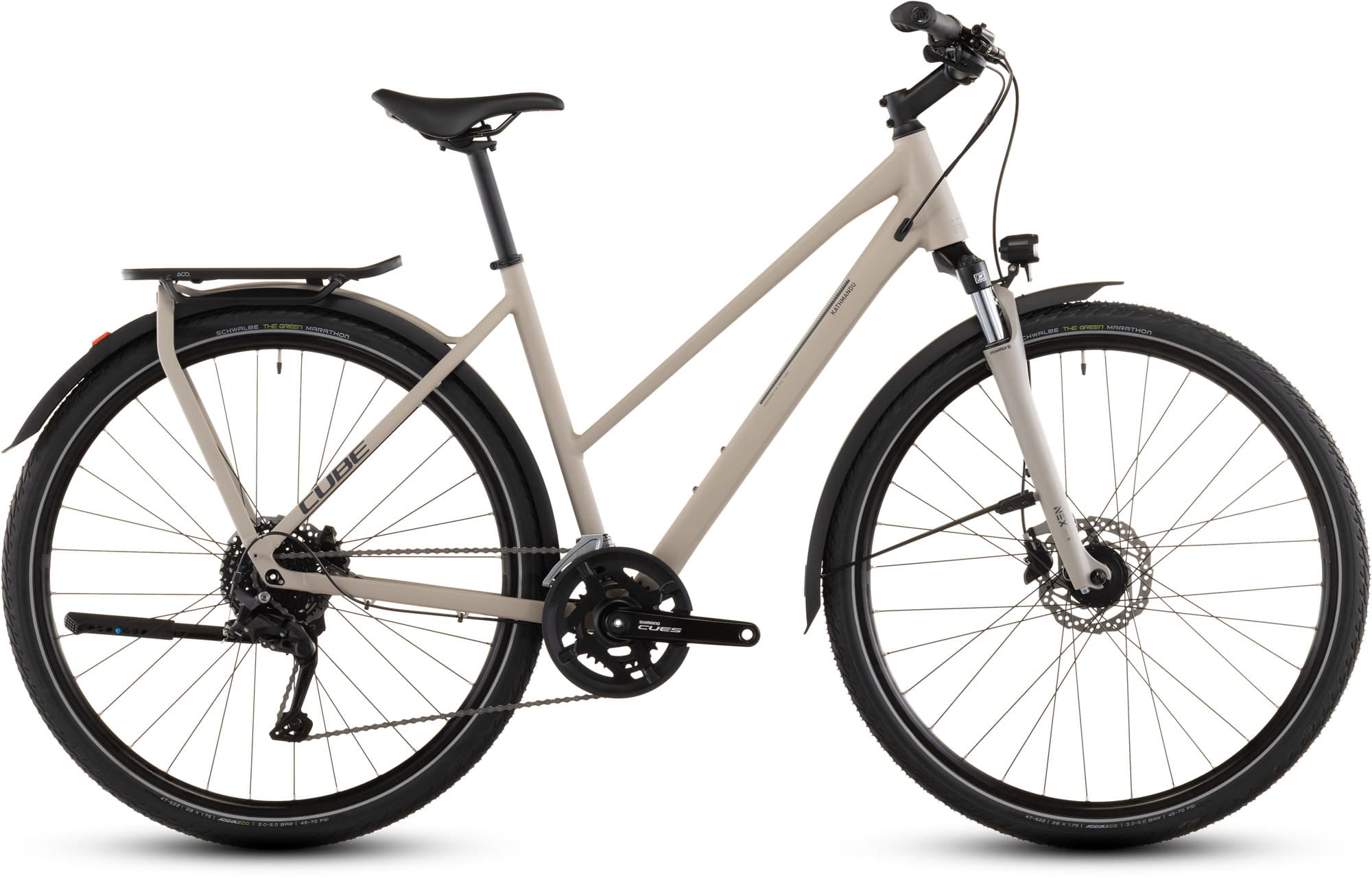 Cube Kathmandu ONE oatgrey´n´grey Trapeze - 62 cm