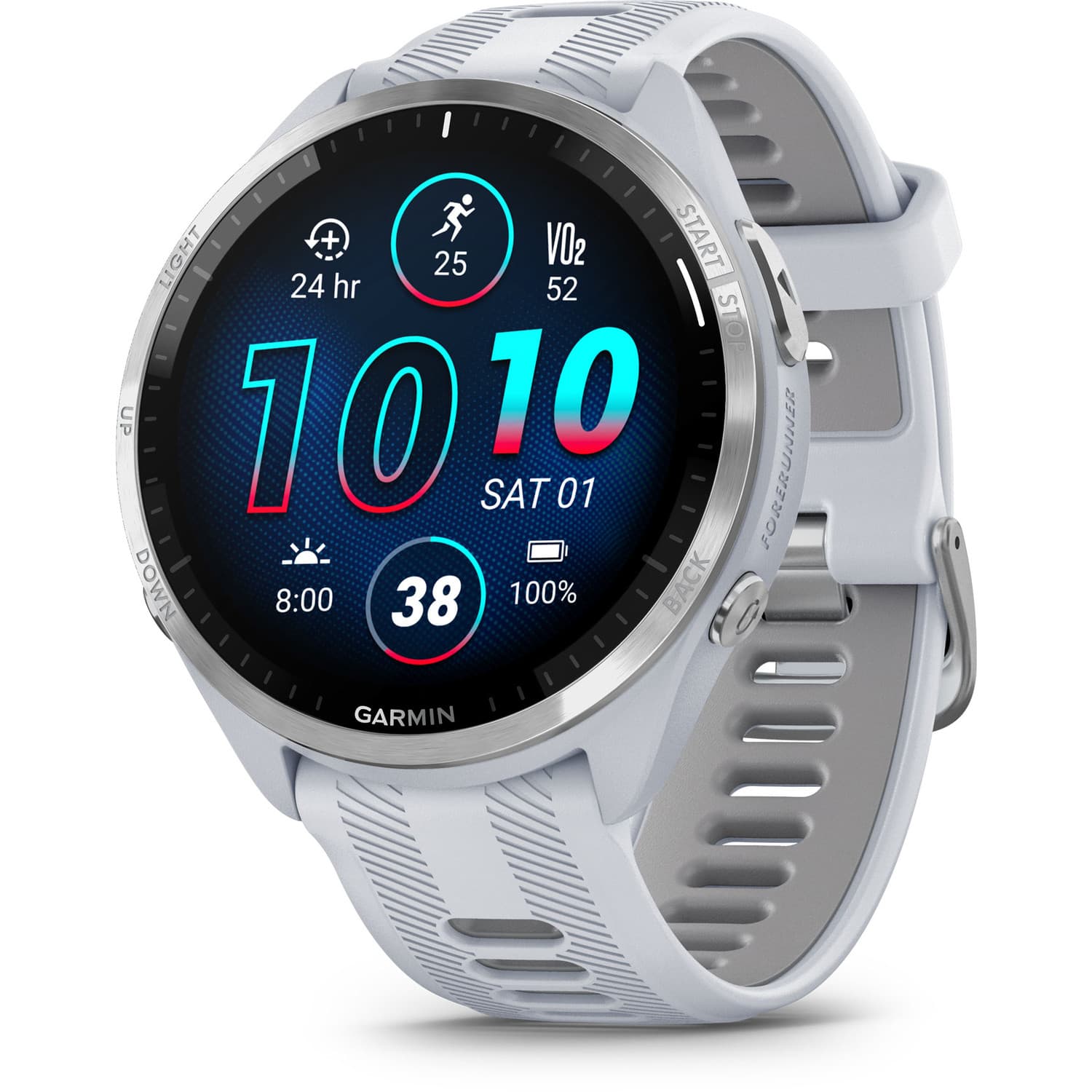 Garmin Forerunner 965 - Weiß/Grauu