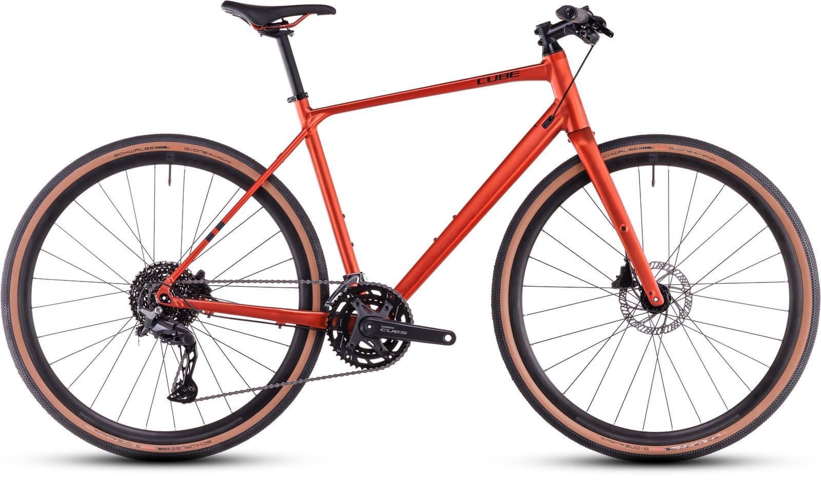 Cube Nulane Pro fireorange´n´black - 53 cm