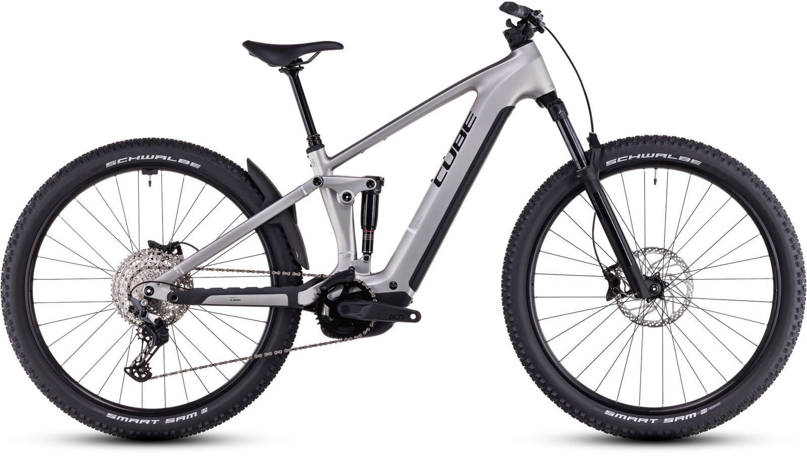Cube Stereo Hybrid ONE22 Race 800 silver´n´black - L