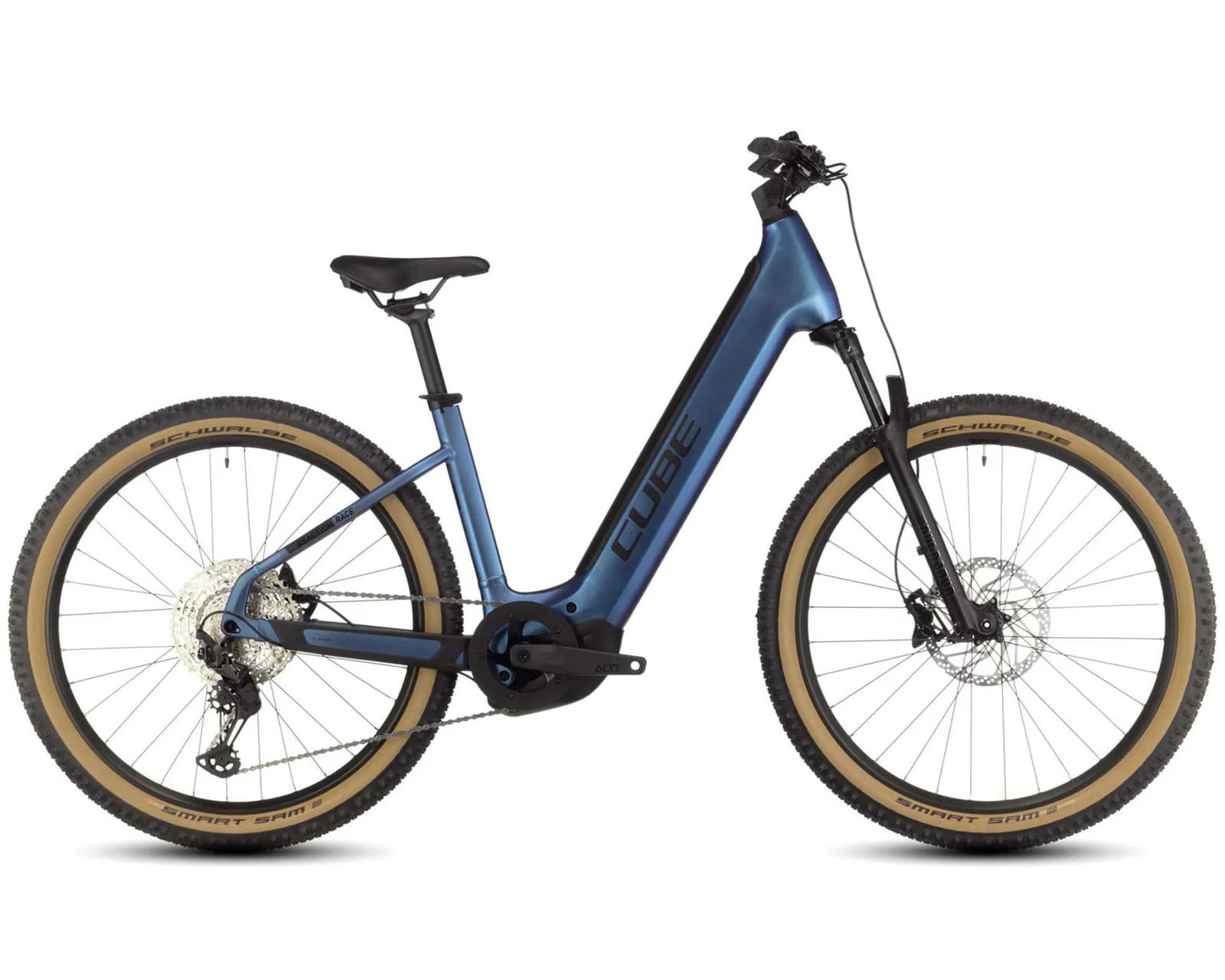 Reaction Hybrid Race 625 – Easy Entry Elektro MTB Hardtail 2024 | Switch Blau/Schwarz 27,5" – XL