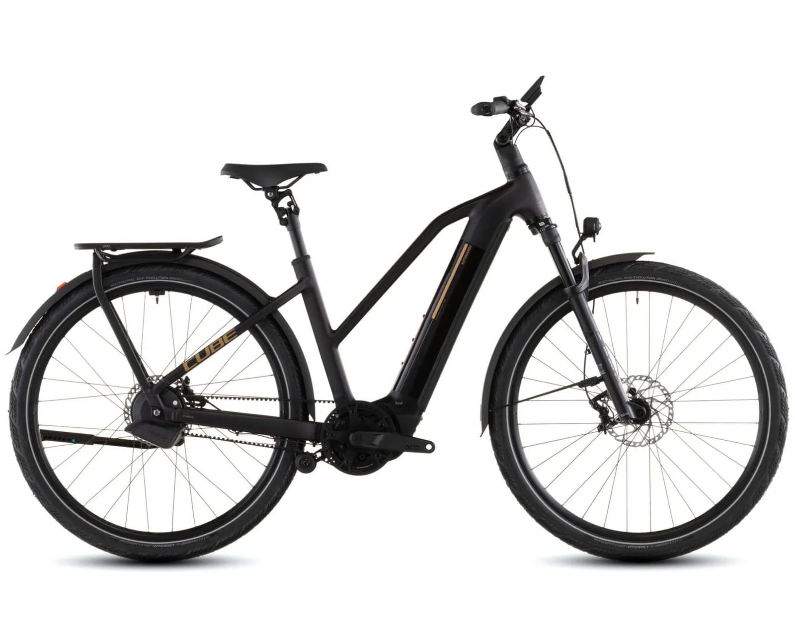 Kathmandu Hybrid Comfort SLX 800 – Trapezförmiges Elektro-Trekkingrad 2026 | solareclipse´n´gold 29" – S