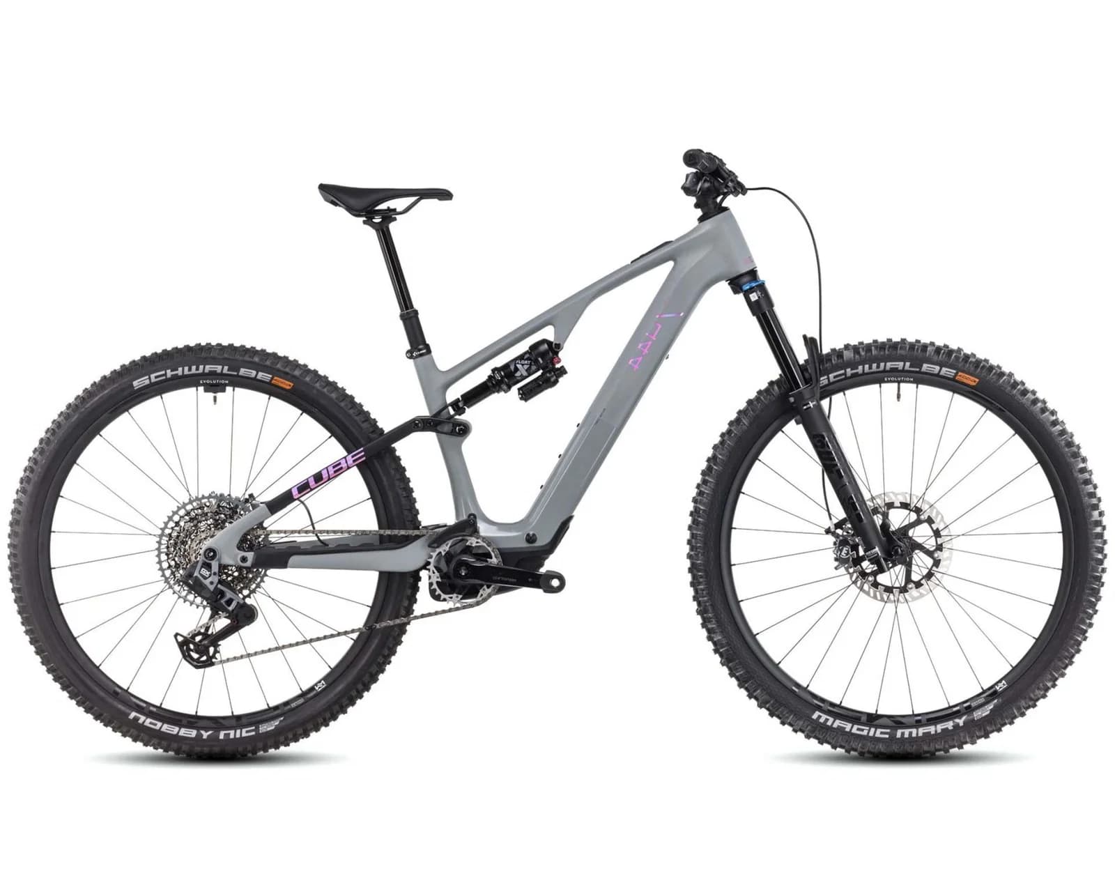 AMS Hybrid ONE44 C:68X TM 400X 29 - Elektro Carbon MTB-Fully 2025 | swampgrey´n´purplereflex 29" - S