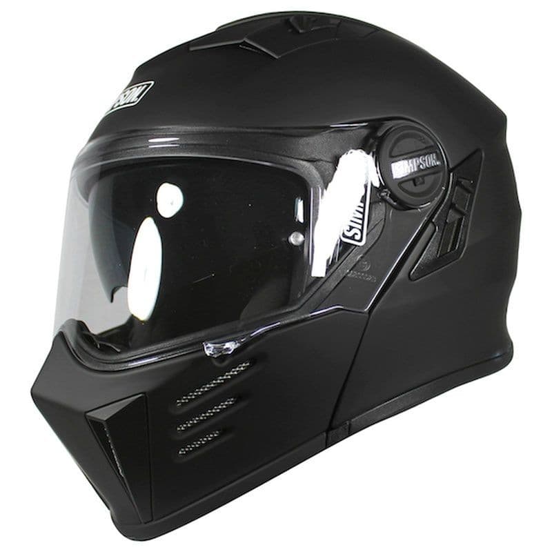 CASQUE SIMPSON DARKSOME list: Noir Mat|Noir