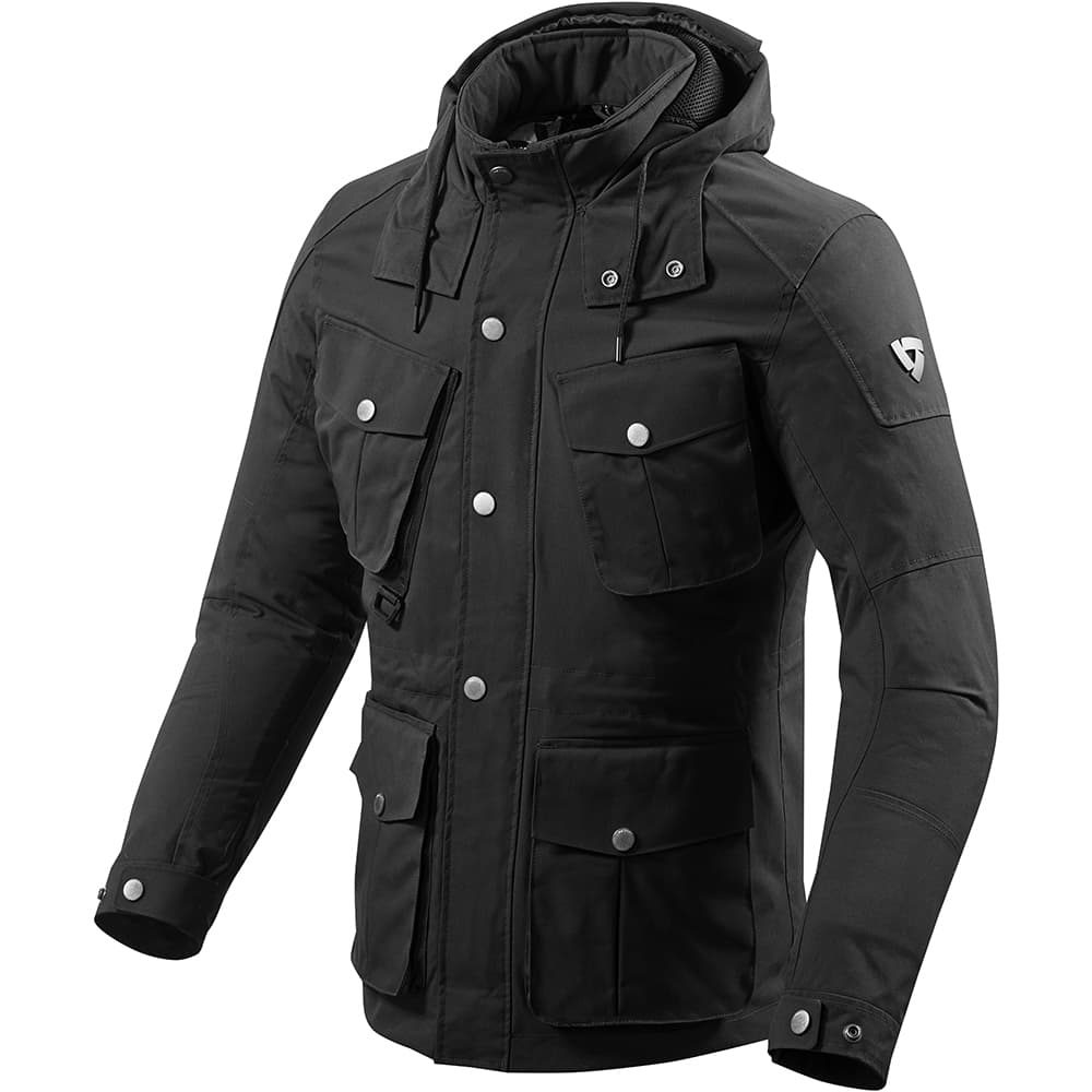 Blouson Rev'it triomphe list: Noir|Noir|Bleu