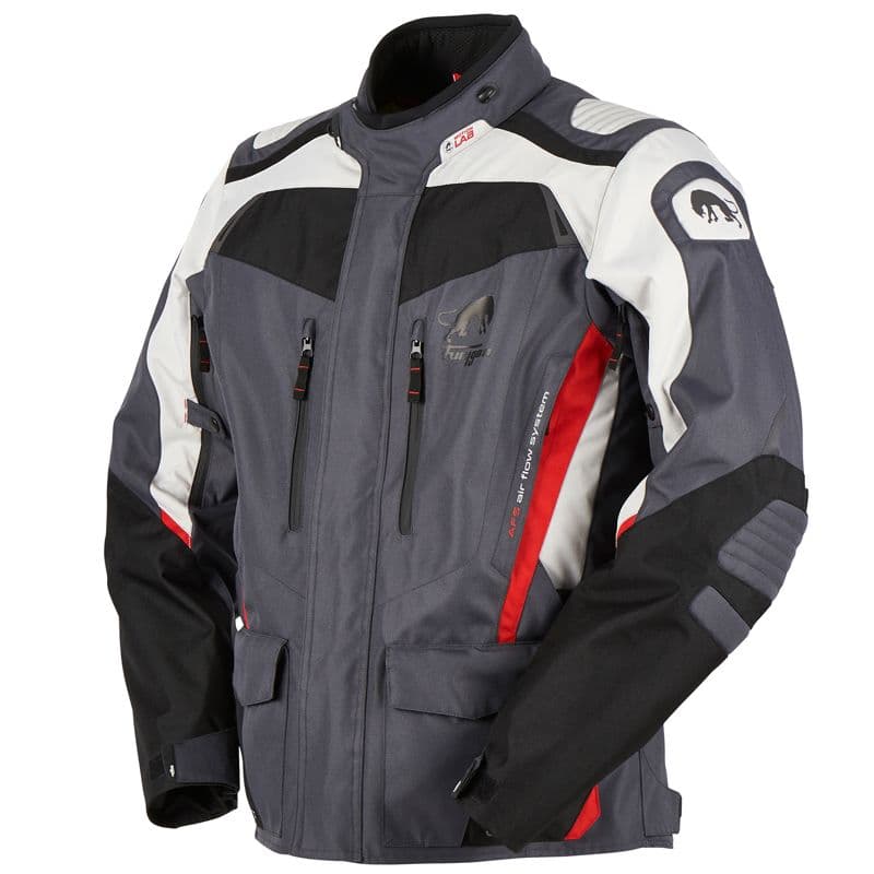 Veste Furygan Apalaches list: Gris|Noir|Gris|Jaune|Bleu