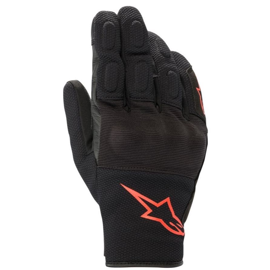 Gants Alpinestars S-MAX Drystar list: Noir / Rouge Fluo|Noir|Blanc|Gris|Rouge|Jaune|Multicolore