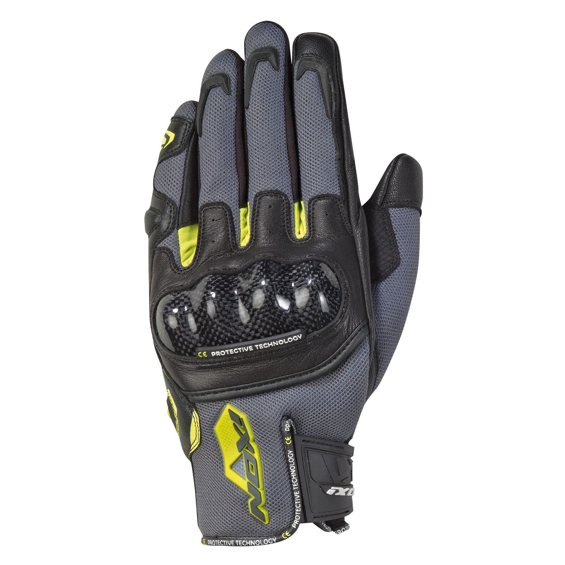 Gants Ixon RS Rise Air list: Noir / Jaune Fluo|Noir|Rouge|Jaune|Multicolore