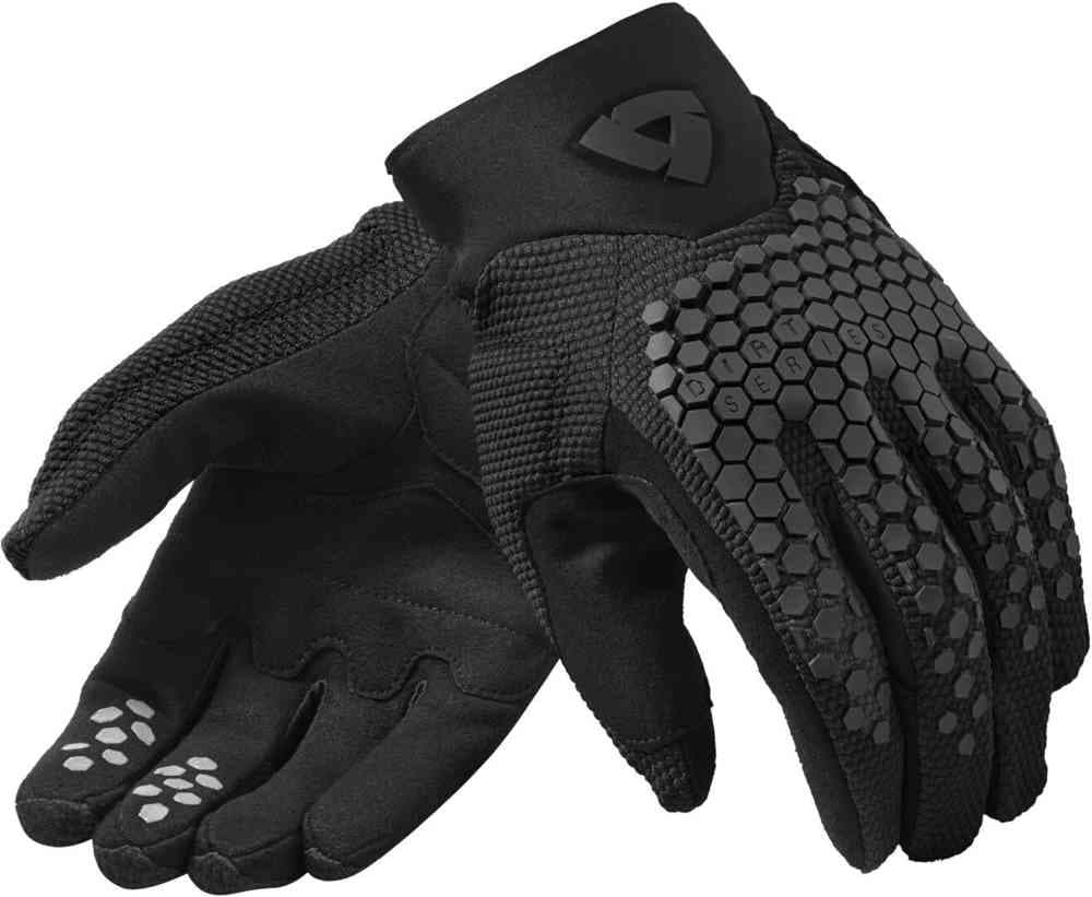 Gants Eté Rev'it Massif list: Noir|Noir|Gris