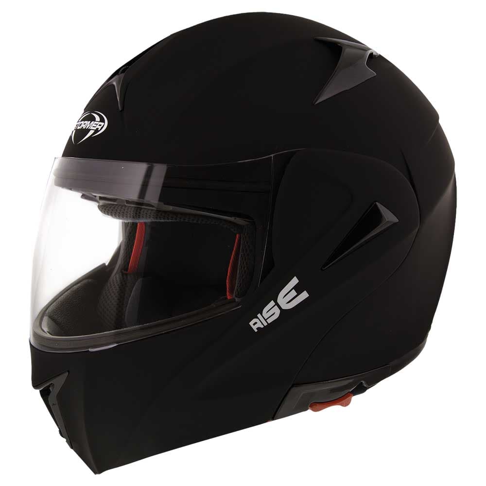 Casque Stormer Rise list: Noir Brillant|Noir|Gris
