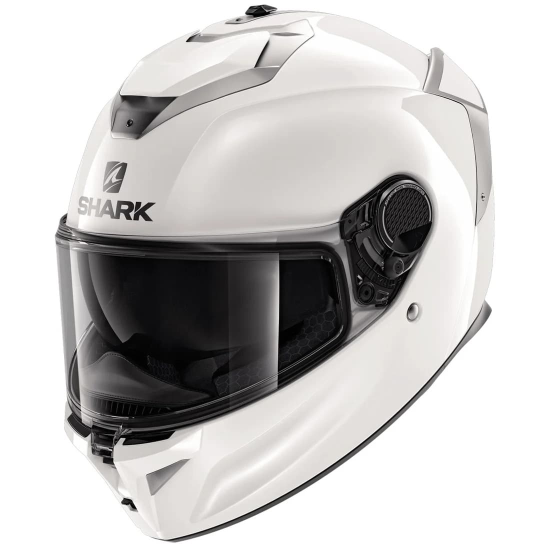 Casque Shark Spartan GT list: Blanc|Noir|Blanc|Gris