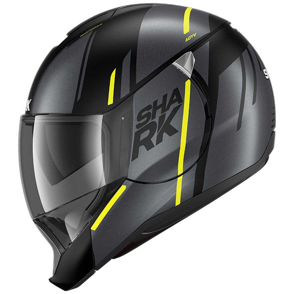 Casque Shark Evojet Vyda list: Anthracite / Jaune|Noir|Gris|Rouge|Jaune|Bleu|Multicolore