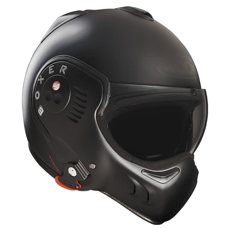 Casque Roof Boxer V8s list: Noir Mat|Noir