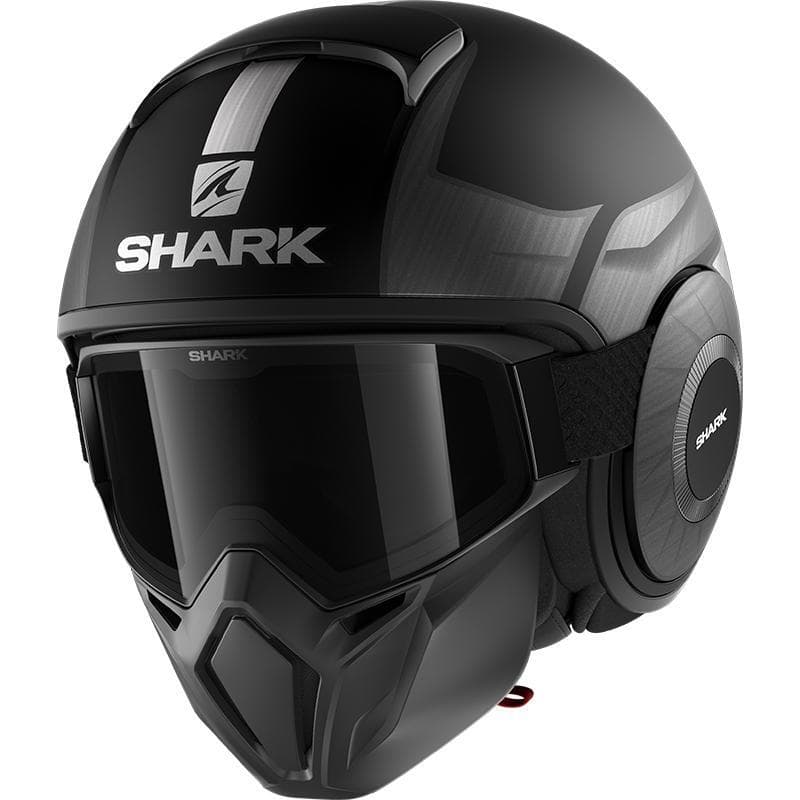 Casque Shark Street Drak Tribute list: Noir / Anthracite|Noir|Blanc|Gris|Rouge|Jaune|Bleu|Multicolore